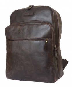 Кожаный рюкзак для ноутбука Monferrato brown (арт. 3017-04)