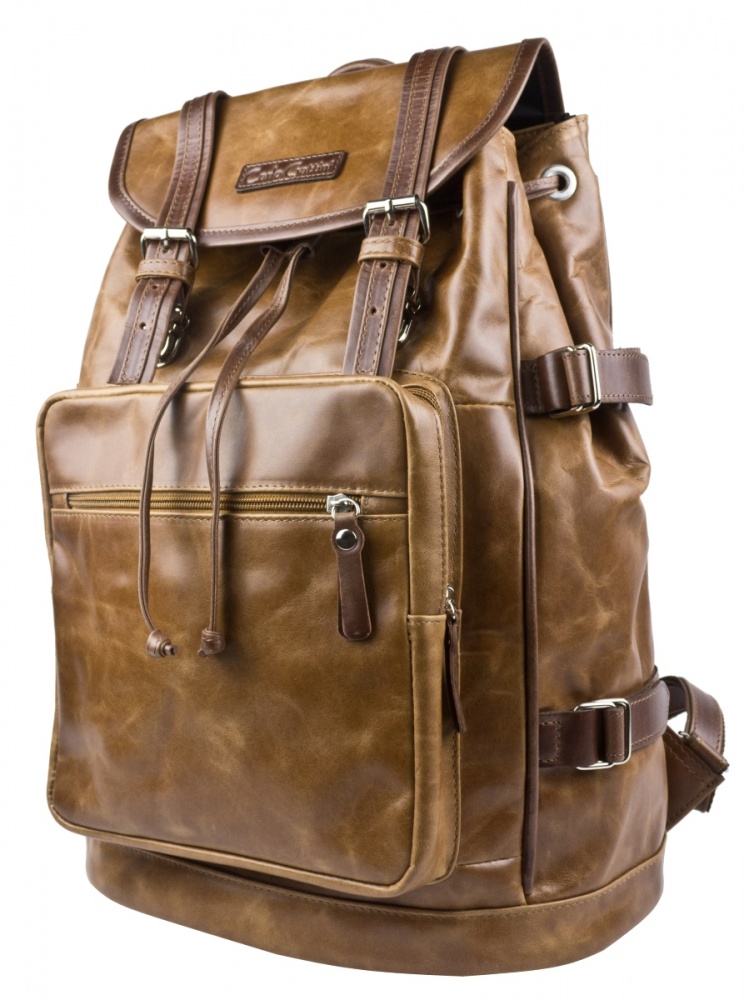 Кожаный рюкзак Volturno cognac/brown (арт. 3004-03)