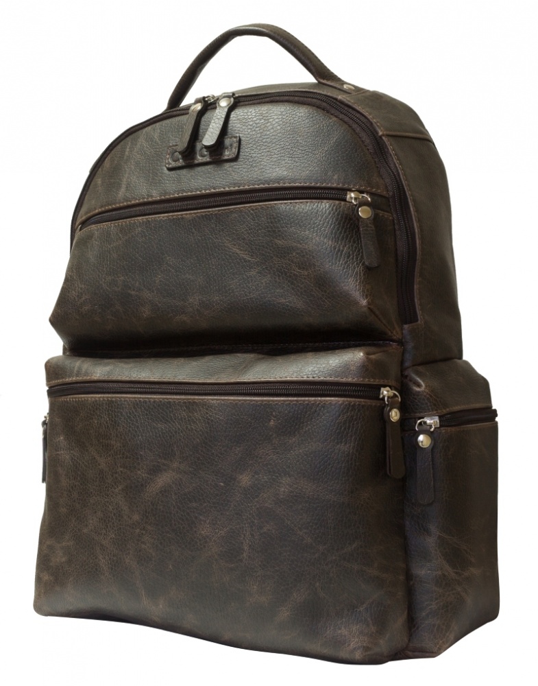 Кожаный рюкзак Faetano brown (арт. 3047-04)